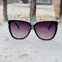 Gucci – 0709 - 60 – Black Gradient - Acetate - Sunglasses – Ladies - Premium