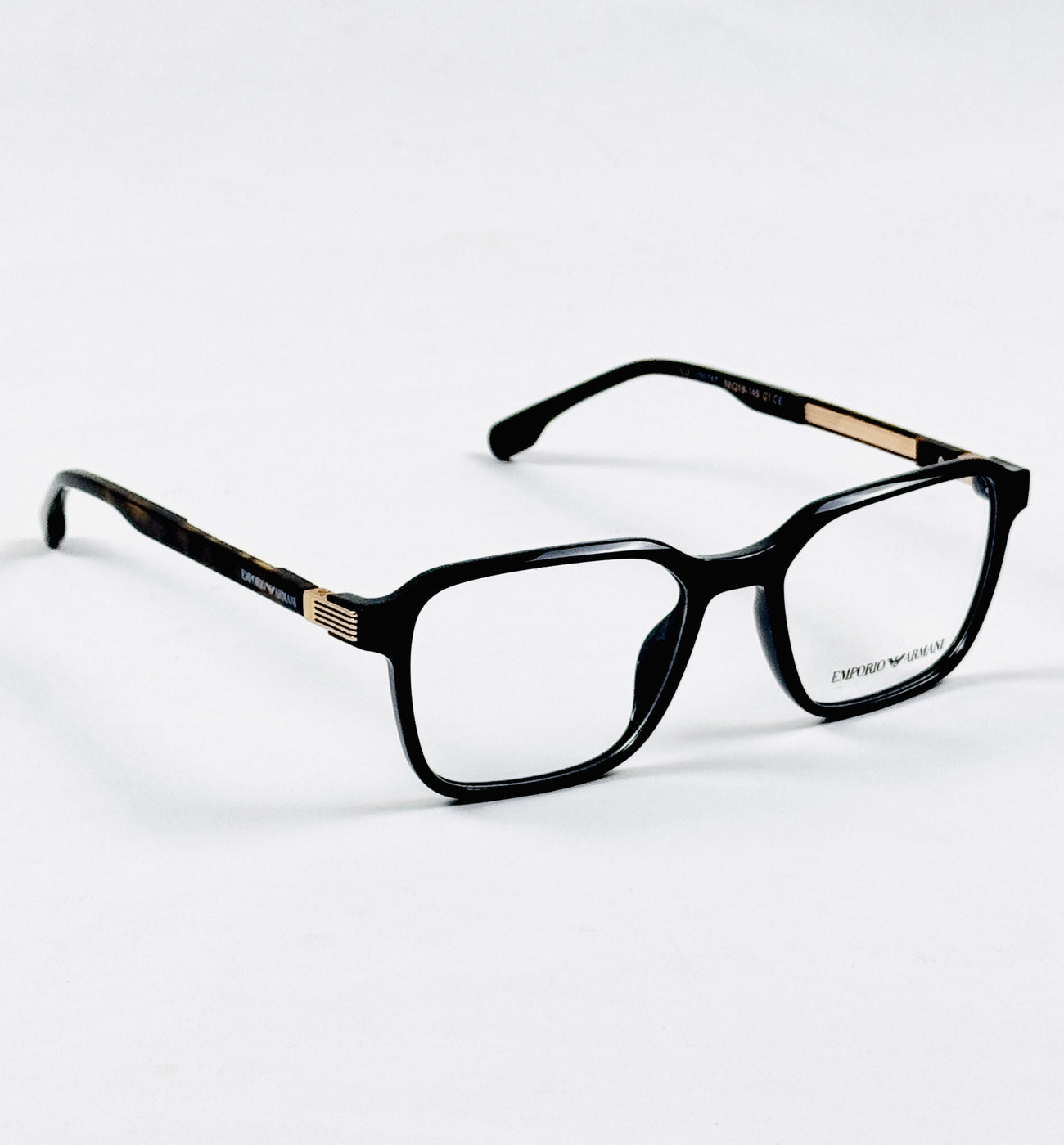 Emporio Armani – 25074 - 52 – Black Tortoise - Acetate - Optics – Unisex - Premium