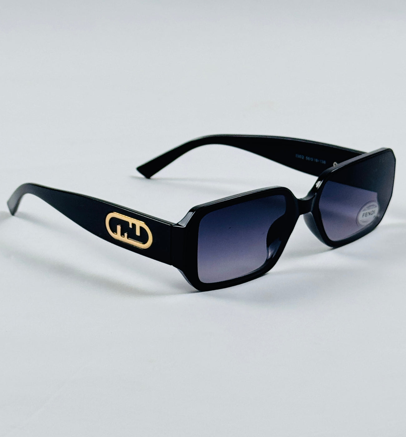 Fendi - 2302 – 56 – Black Gradient – Acetate – Sunglasses – Ladies