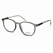 Gucci – 521006 - 50 – Transparent Grey - Acetate - Optics – Unisex -