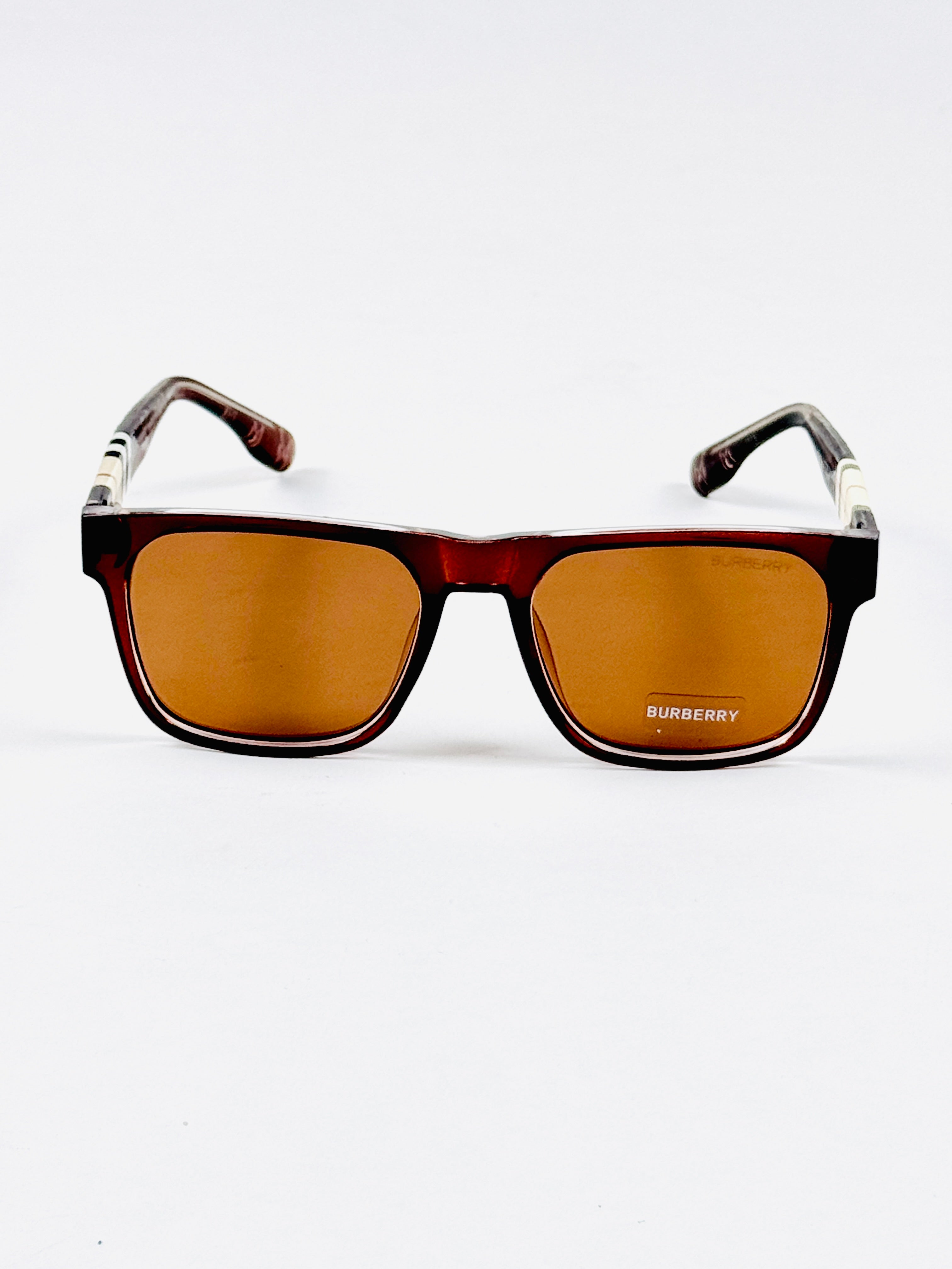 Burberry - 7718 – 54 – Brown – Acetate – Sunglasses – Unisex