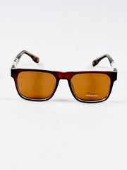 Burberry - 7718 – 54 – Brown – Acetate – Sunglasses – Unisex