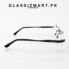 Porsche - Rimless – 238 – 51 – Black –  Metal - Optics – Unisex