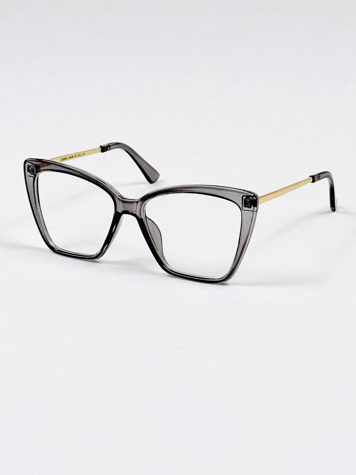 Chanel – 6005 – 54 - Grey – Acetate - Metal - Optics – Ladies