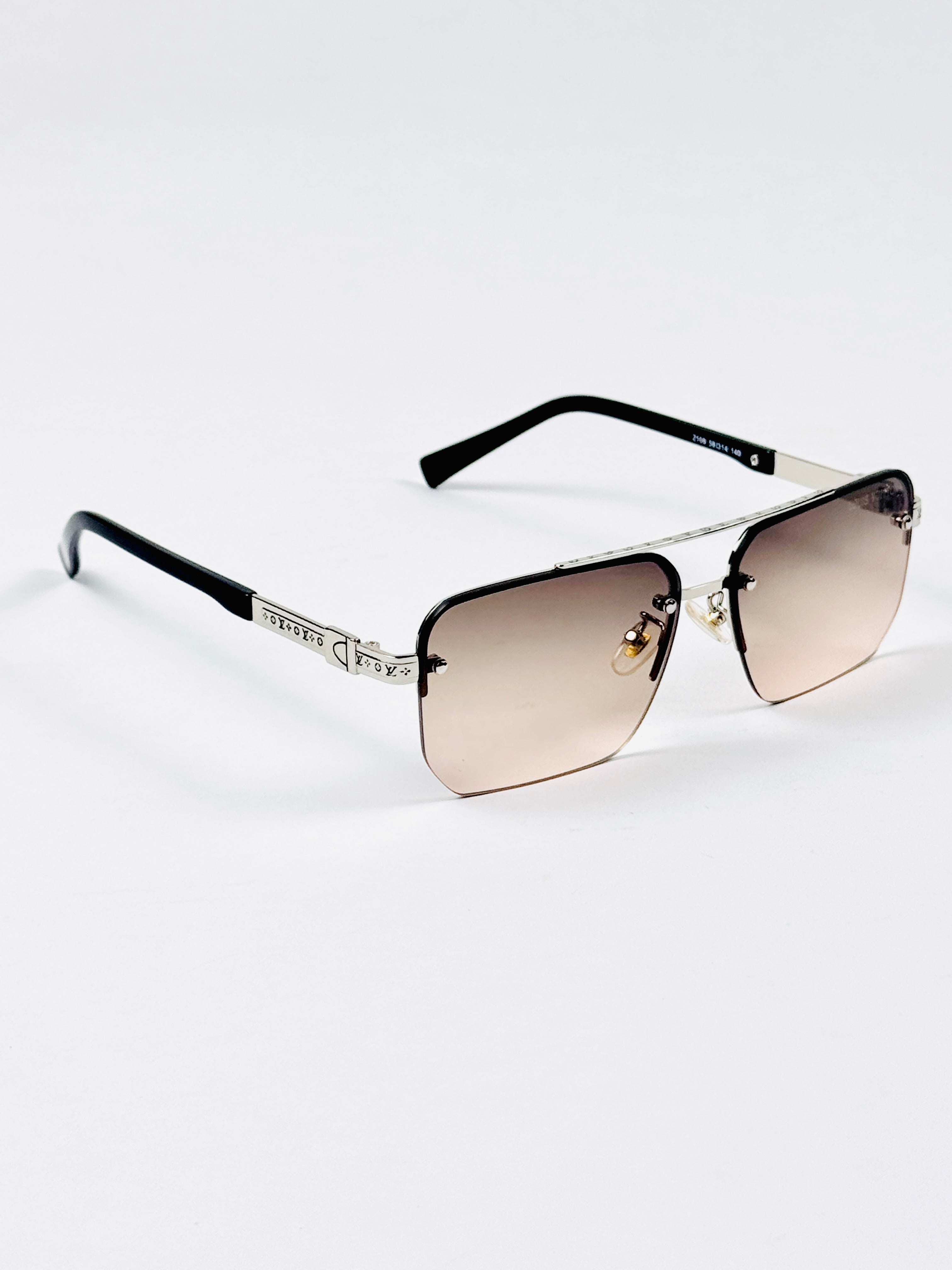 Louis Vuitton – Z108 - 58 – Silver Multi – Metal – Sunglasses