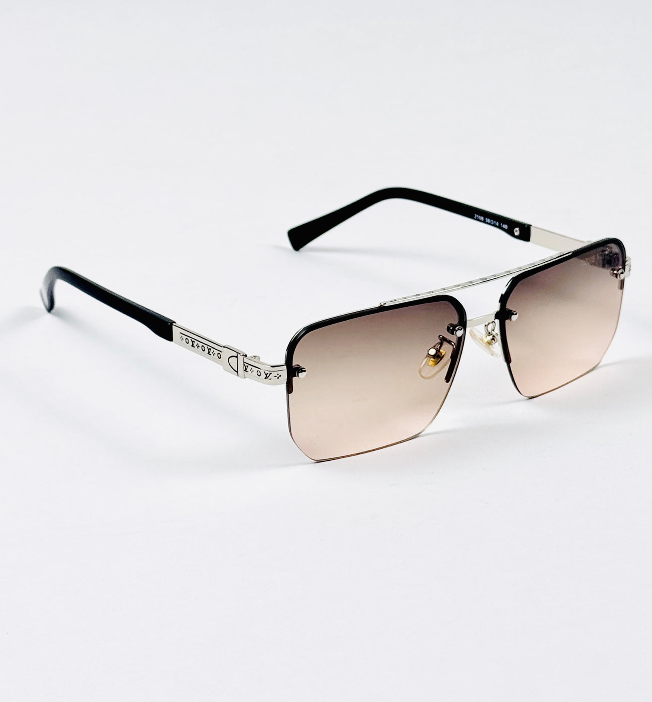 Louis Vuitton – Z108 - 58 – Silver Multi – Metal – Sunglasses