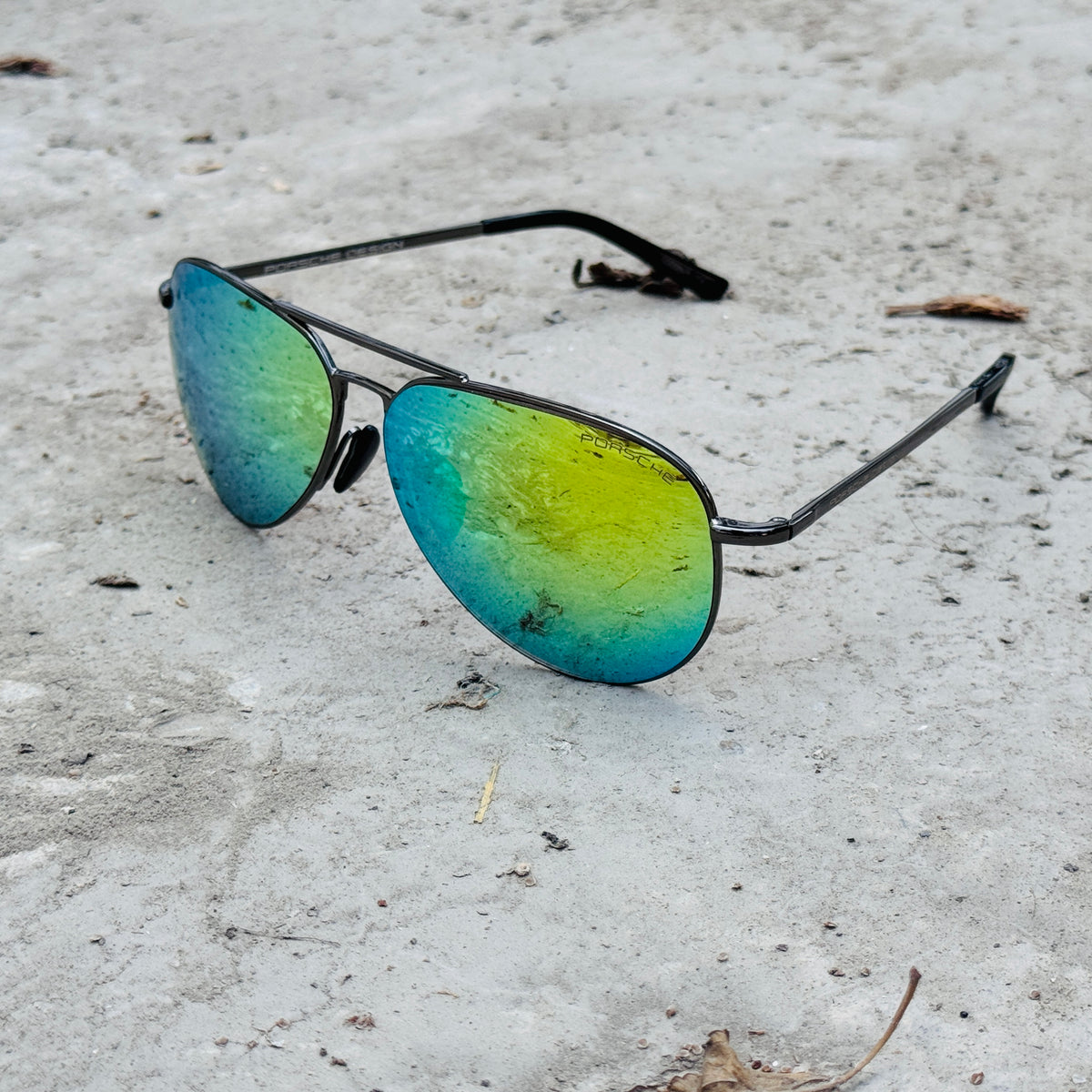 Porsche – 8508 - 60 –  Black Mercury - Metal - Sunglasses – Unisex - Premium