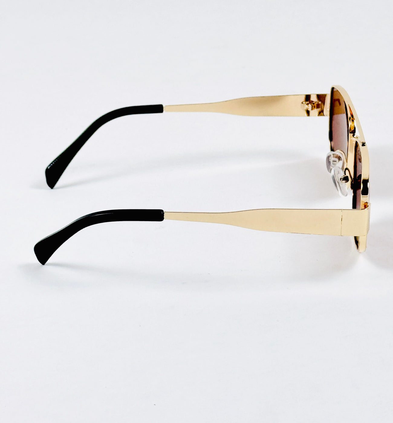 Celine – Triomphe - 55 – Golden Brown – Metal – Sunglasses - Unisex