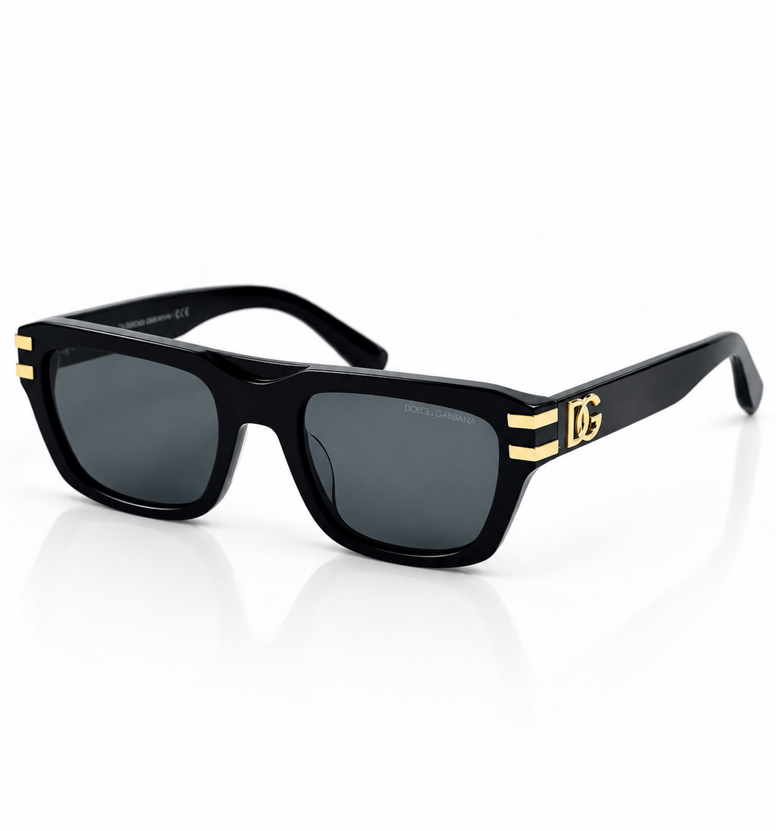 Dolce & Gabbana – 4496 - 54 – Black – Acetate - Sunglasses – Unisex - Premium