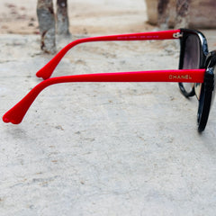 Chanel – 380 - 54 – Red Black Gradient - Acetate - Sunglasses – Unisex - Premium