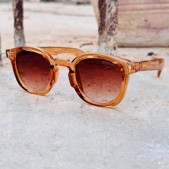 Moscot – 6026 – 47 - Mustard Brown – Acetate  – Sunglasses - Unisex