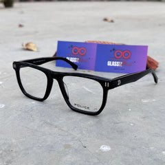 Police – 2501 – 54 – Black - Acetate - Optics – Unisex - Premium
