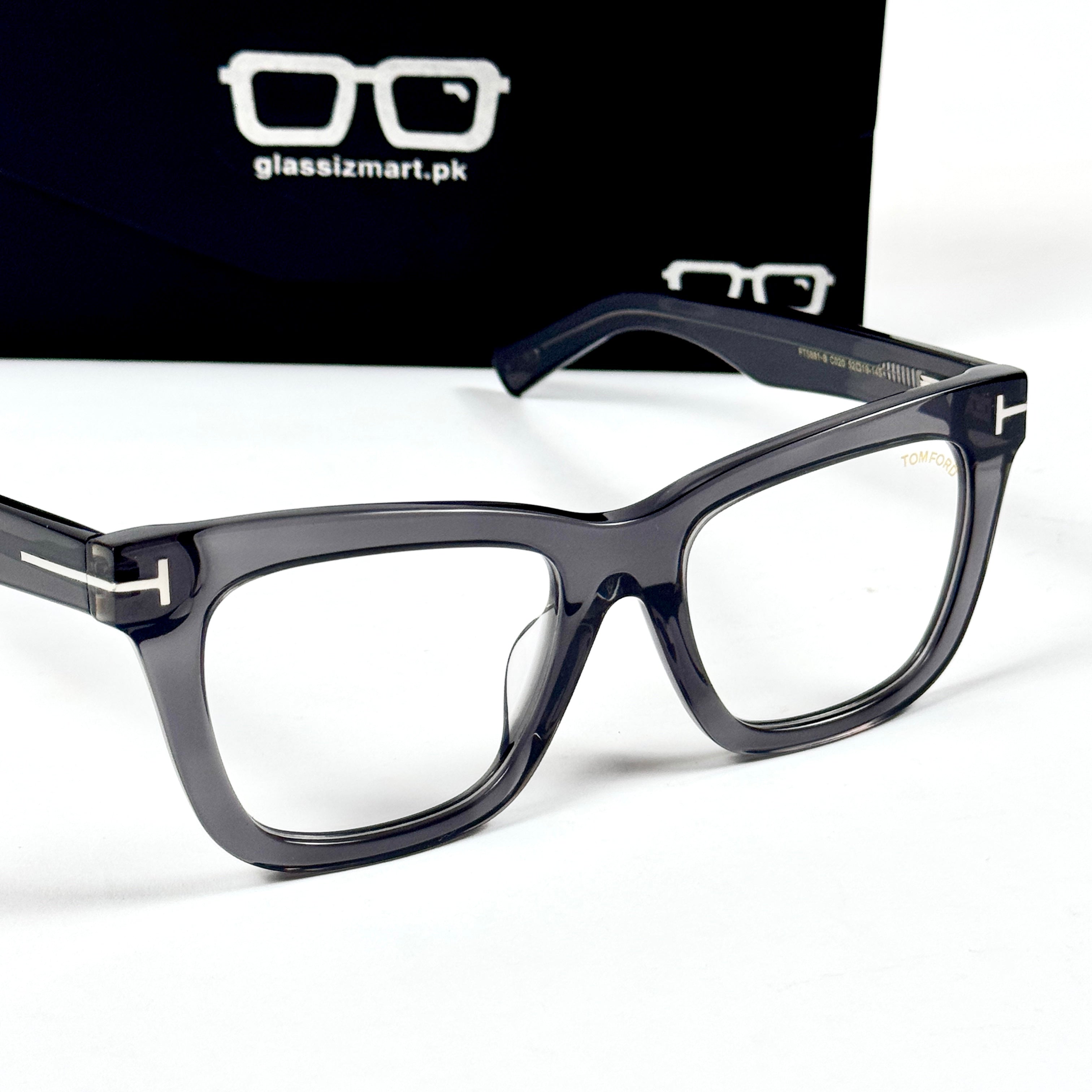 Tom Ford – 5881 – 52 – Grey –  Acetate - Optics – Unisex - Premium
