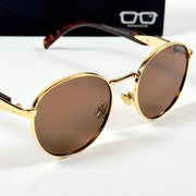 Prada – 56ZS – 54 – Golden Brown – Metal – Sunglasses – Unisex