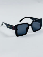 Louis Vuitton - 9098 – 64 – Black Gradient – Acetate – Sunglasses – Ladies