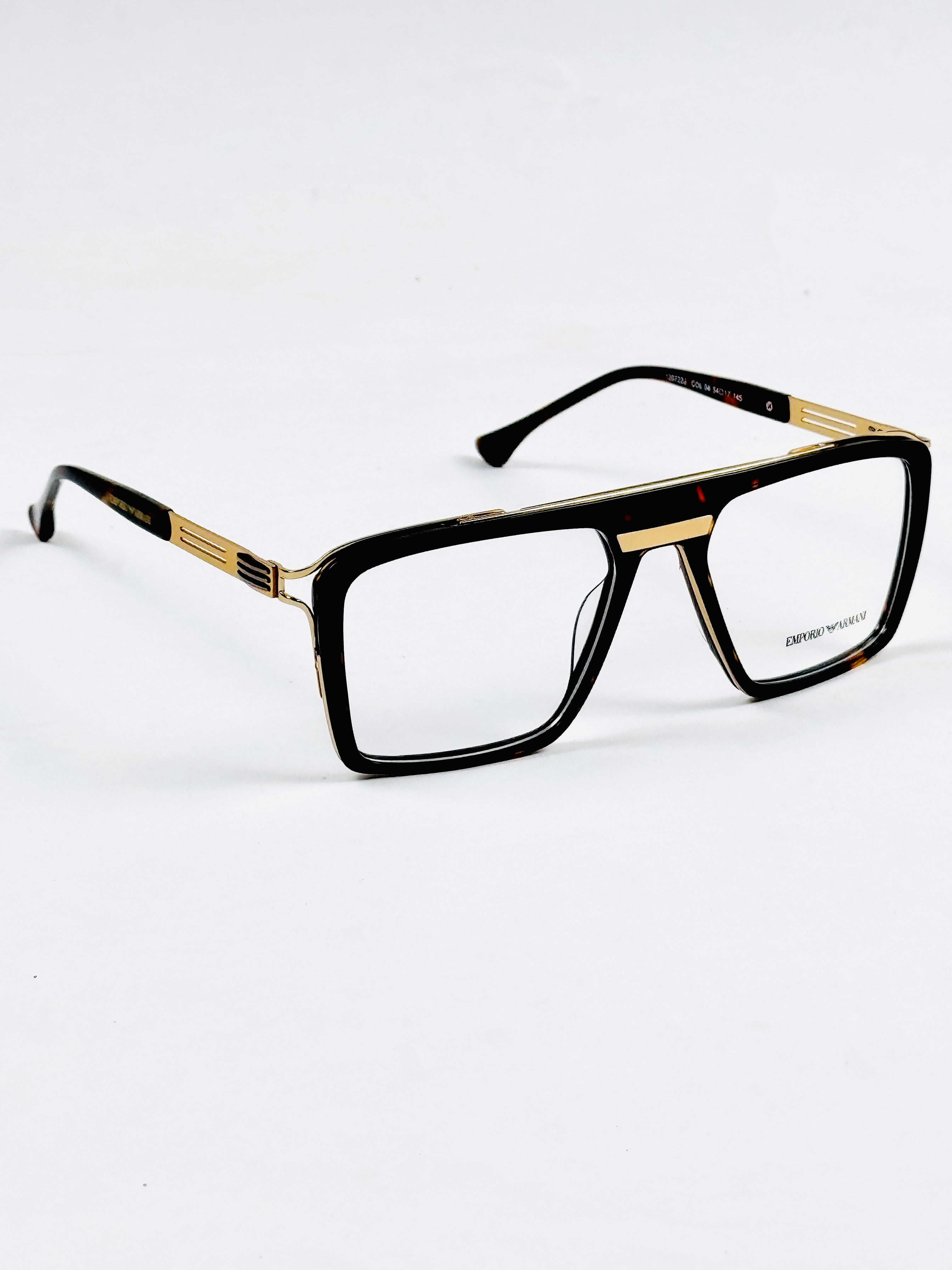 Emporio Armani – 120722 - 54 – Tortoise Golden - Metal - Acetate - Optics – Unisex - Premium