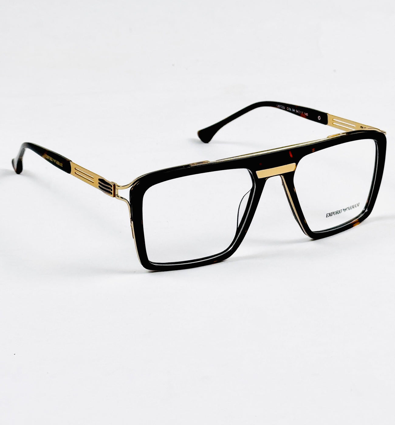 Emporio Armani – 120722 - 54 – Tortoise Golden - Metal - Acetate - Optics – Unisex - Premium