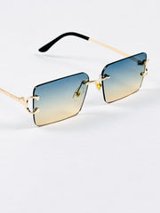 Cartier – 3082 – 62 – Golden Multi – Metal - Sunglasses – Rimless - Unisex