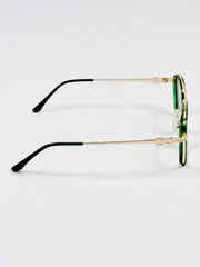 Ferragamo – 59300 – 5449 – Golden Green – Metal – Optics – Unisex