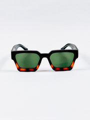 Moscot - 8837 – 54 – Black Tortoise Green – Acetate – Sunglasses – Unisex