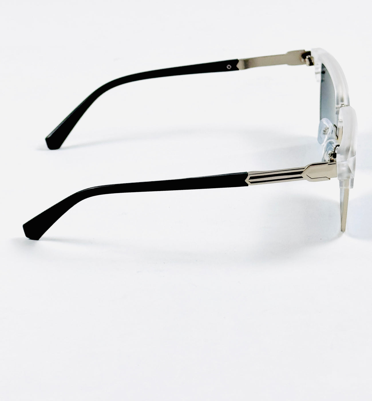 Maybach – 3641 – 55 – Transparent Blue - Acetate - Metal - Sunglasses – Unisex