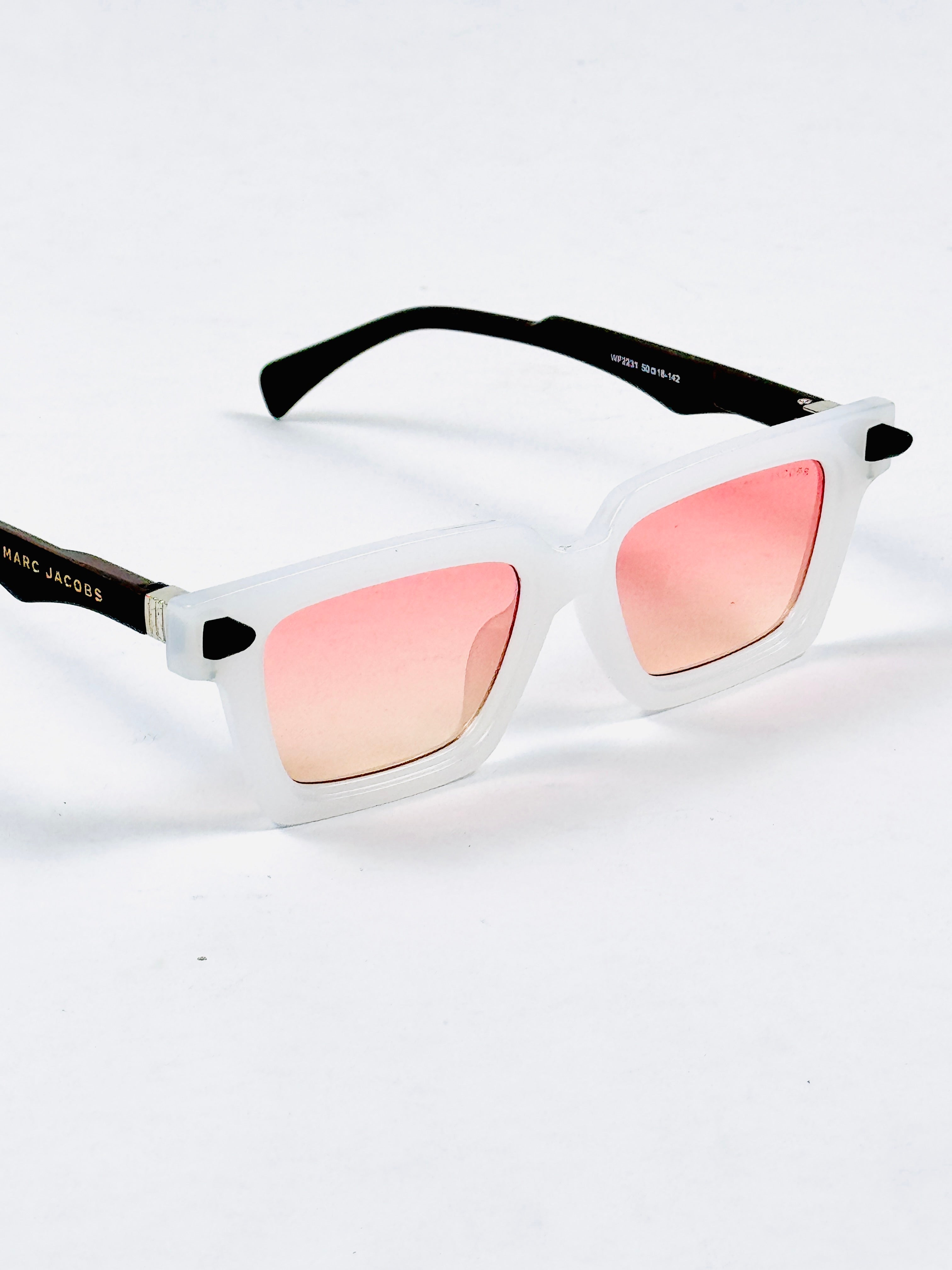 Marc Jacobs – 2231 – 50 – White Pink – Acetate – Sunglasses – Unisex