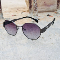 Celine – 2157 - 58 – Grey Black – Metal – Sunglasses - Unisex