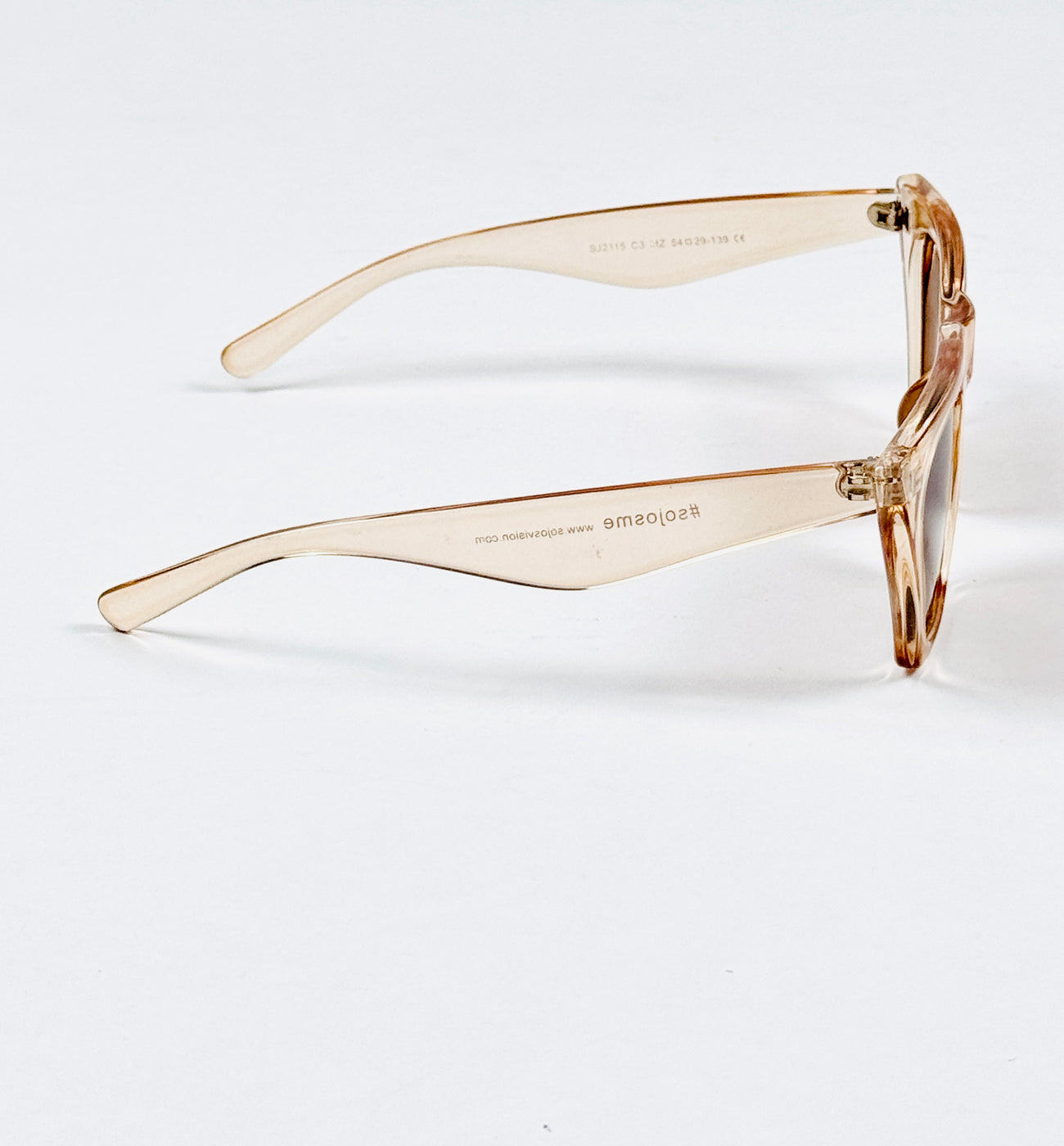 Sojos – 2115 - 54 – Transparent – Acetate - Sunglasses – Ladies