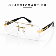 Rimless – 2341 – 53 – Golden –  Metal - Optics – Unisex (Transition)