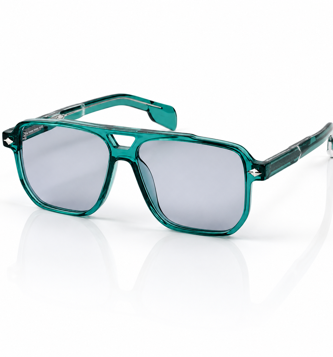 Moscot - 62101 – 54 – Green Grey – Acetate – Sunglasses – Unisex
