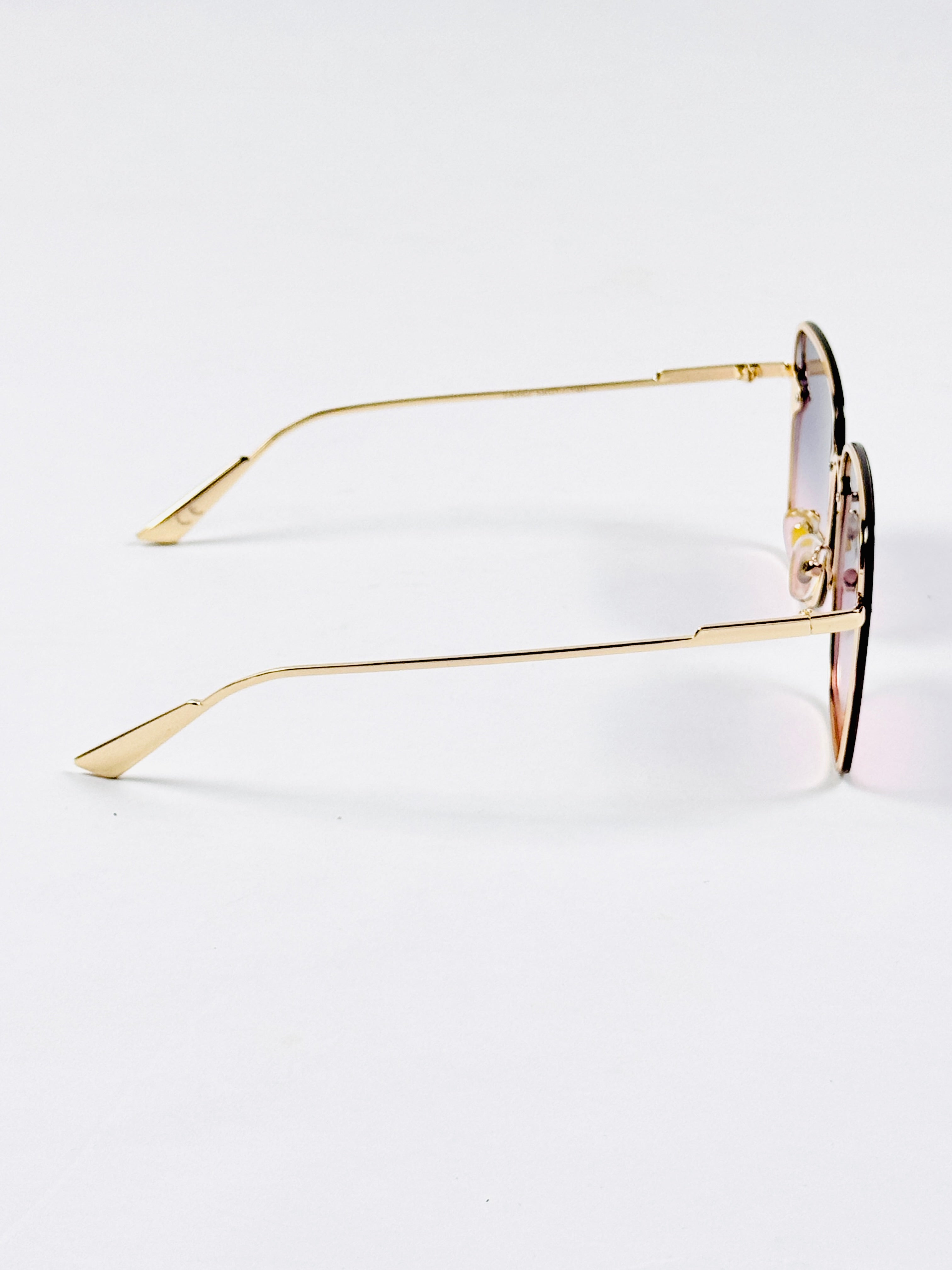 Fendi - 2A882 – 58 – Golden Pink – Metal – Sunglasses – Ladies
