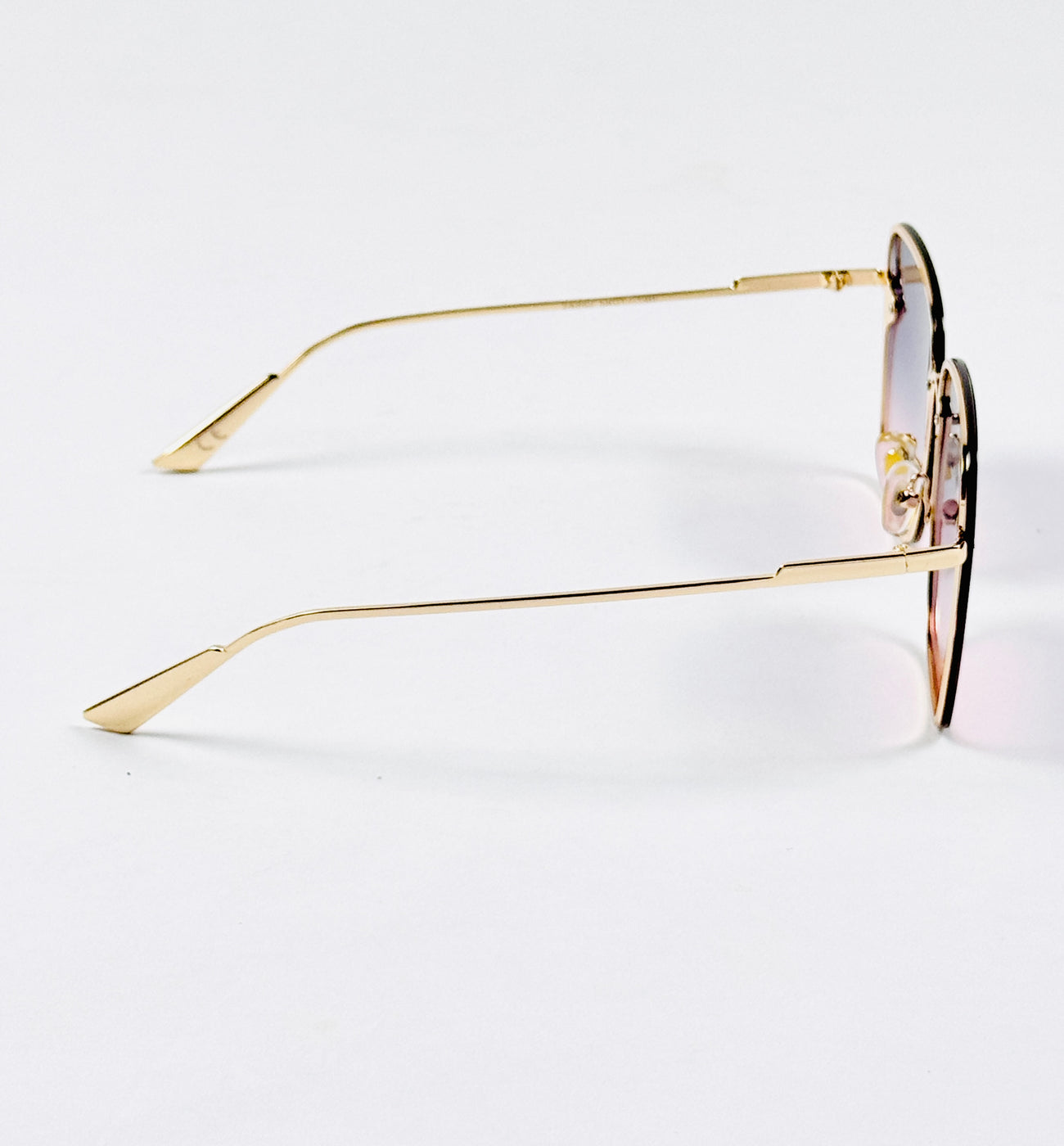 Fendi - 2A882 – 58 – Golden Pink – Metal – Sunglasses – Ladies