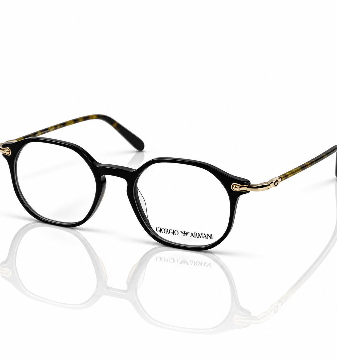 Armani – 25208 – 51 – Black –  Acetate- Optics – Unisex - Premium