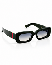 Gucci - 1668 - 51 - Transparent Green - Acetate - Rectangle - Sunglasses - Premium
