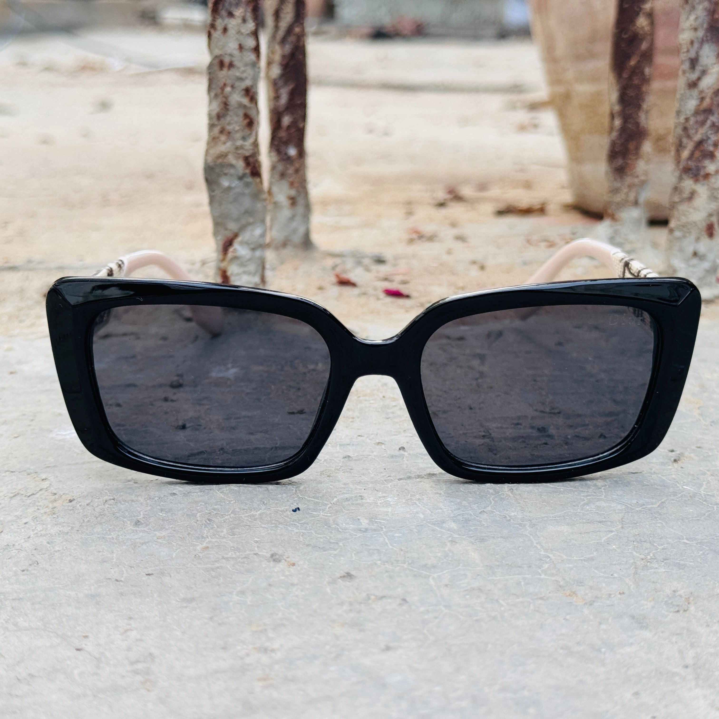 Dior – 958992 - 53 – Pink Black – Acetate – Sunglasses - Ladies