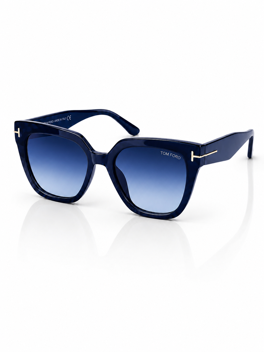 Tom Ford - 36222 – 54 – Blue Gradient – Acetate – Sunglasses – Ladies