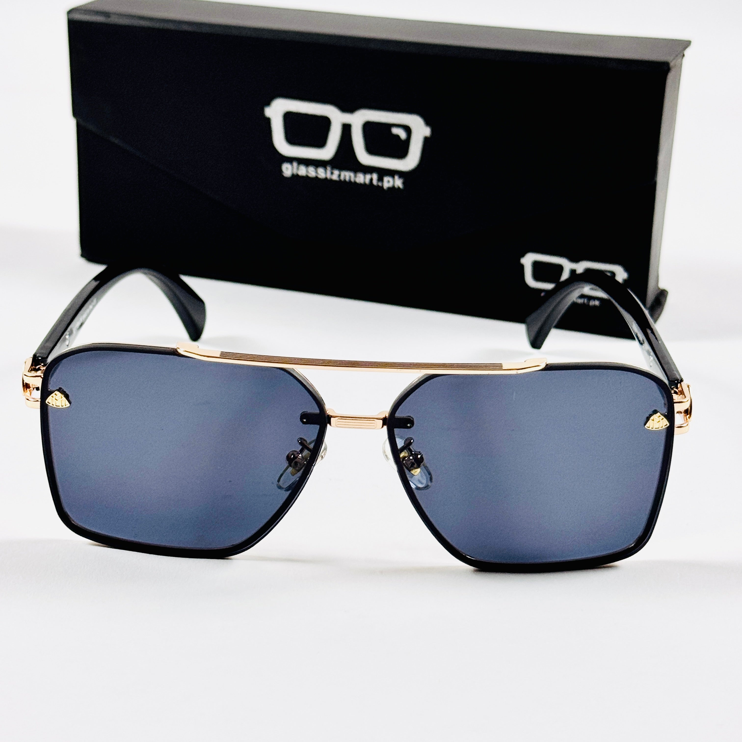 Maybach – 22384 – 59 – Golden Black – Metal – Sunglasses – Unisex