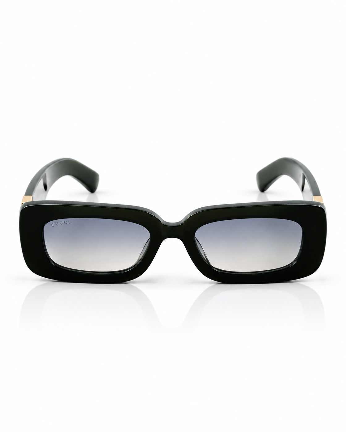 Gucci - 1668 - 51 - Transparent Green - Acetate - Rectangle - Sunglasses - Premium