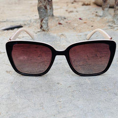 Hermes - 33120 – 60 – Brown – Acetate – Sunglasses – Ladies