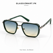 Armani – 58446 - 53 – Green Multi - Metal - Sunglasses – Unisex