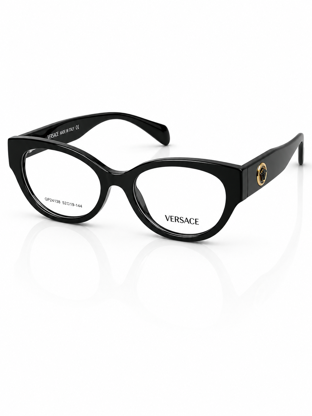 Versace - 24139 – 52 – Black –  Acetate - Optics – Ladies - Premium