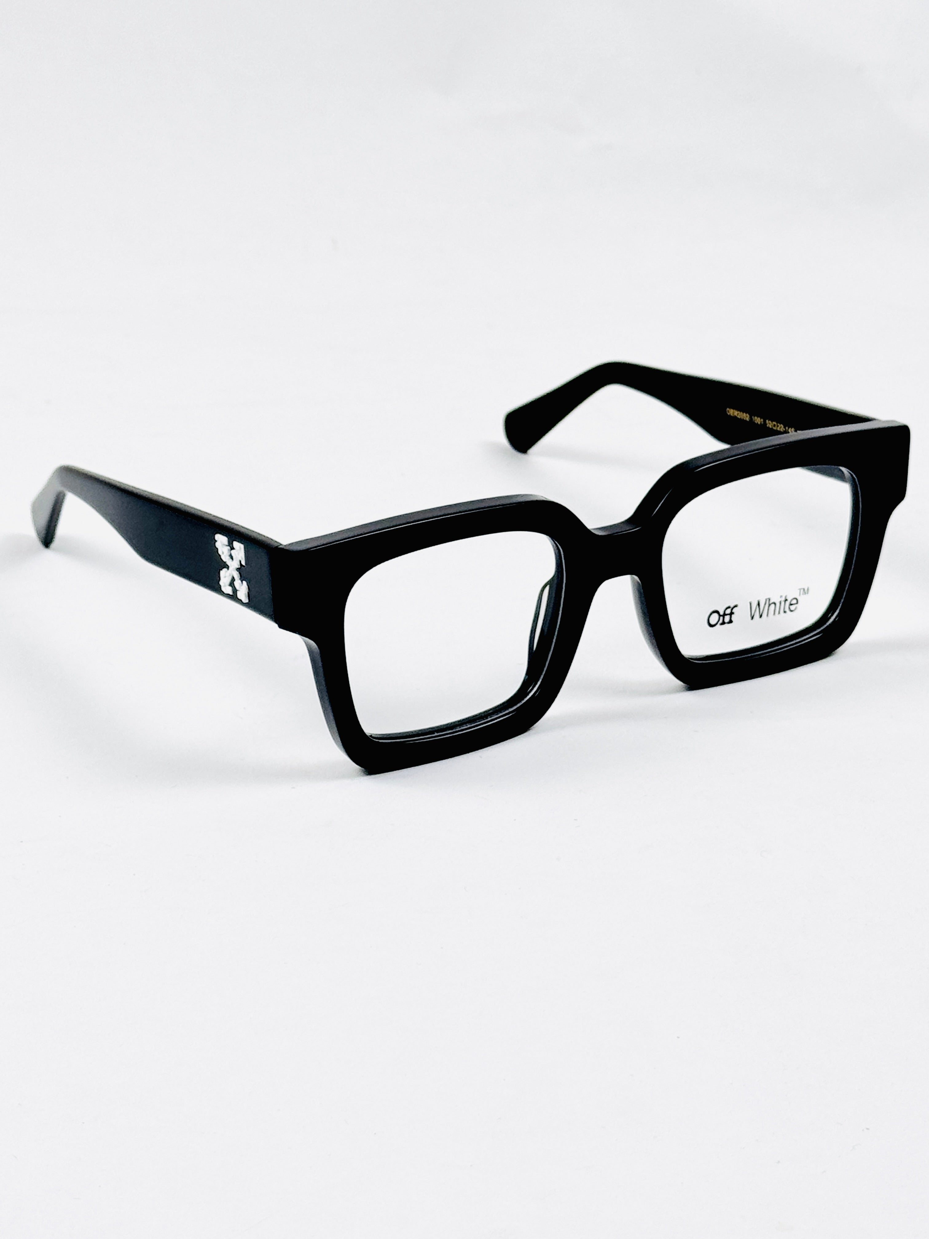 Off White - 1004 – 52 – Black –  Acetate - Optics – Unisex - Premium