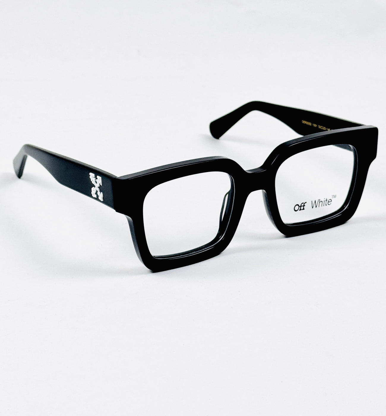 Off White - 1004 – 52 – Black –  Acetate - Optics – Unisex - Premium
