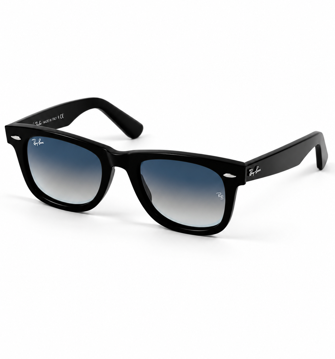 RayBan – 2140 – 50 – Black Blue Gradient –  Acetate- Sunglasses – Unisex - Premium