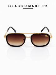 Lacoste’s – 9005 – 58 – Golden Brown Gradient – Metal – Sunglasses – Unisex