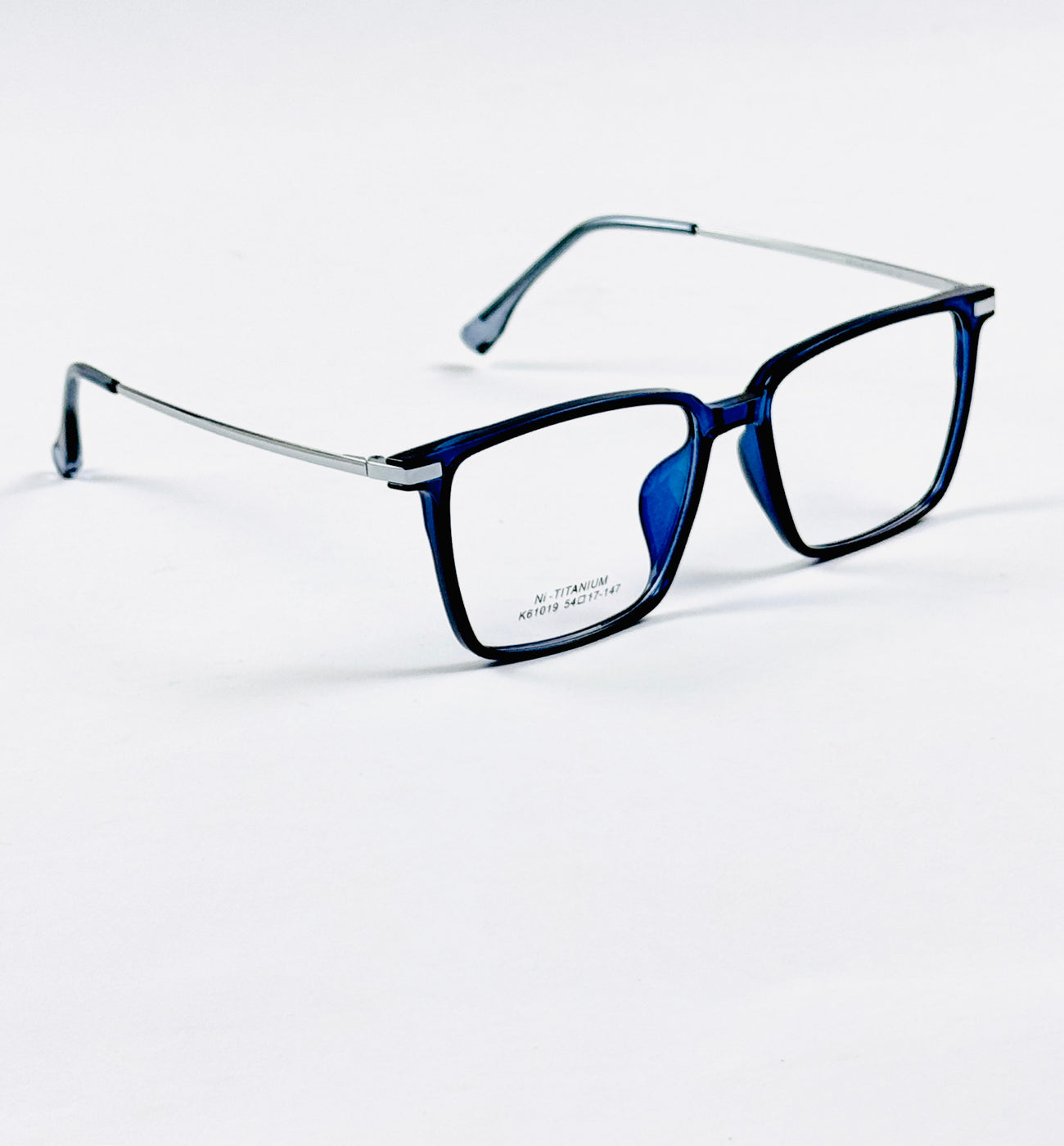 Tr – 61019 - 54 - Silver Blue – Acetate - Metal – Optics - Unisex
