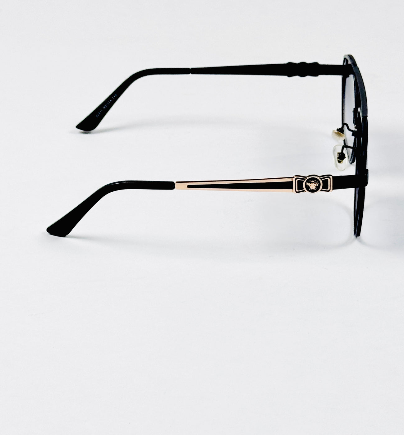 Versace – 22211 – 60 – Black Gradient – Metal – Sunglasses – Unisex