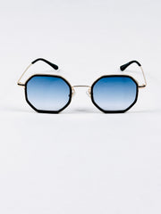 Police – 19106 – 58 – Golden Blue – Metal – Sunglasses – Unisex