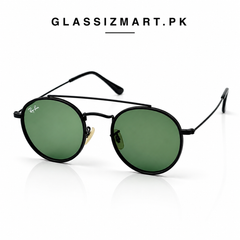 Rayban – 3647 – 51 – Black Green – Metal – Sunglasses – Unisex