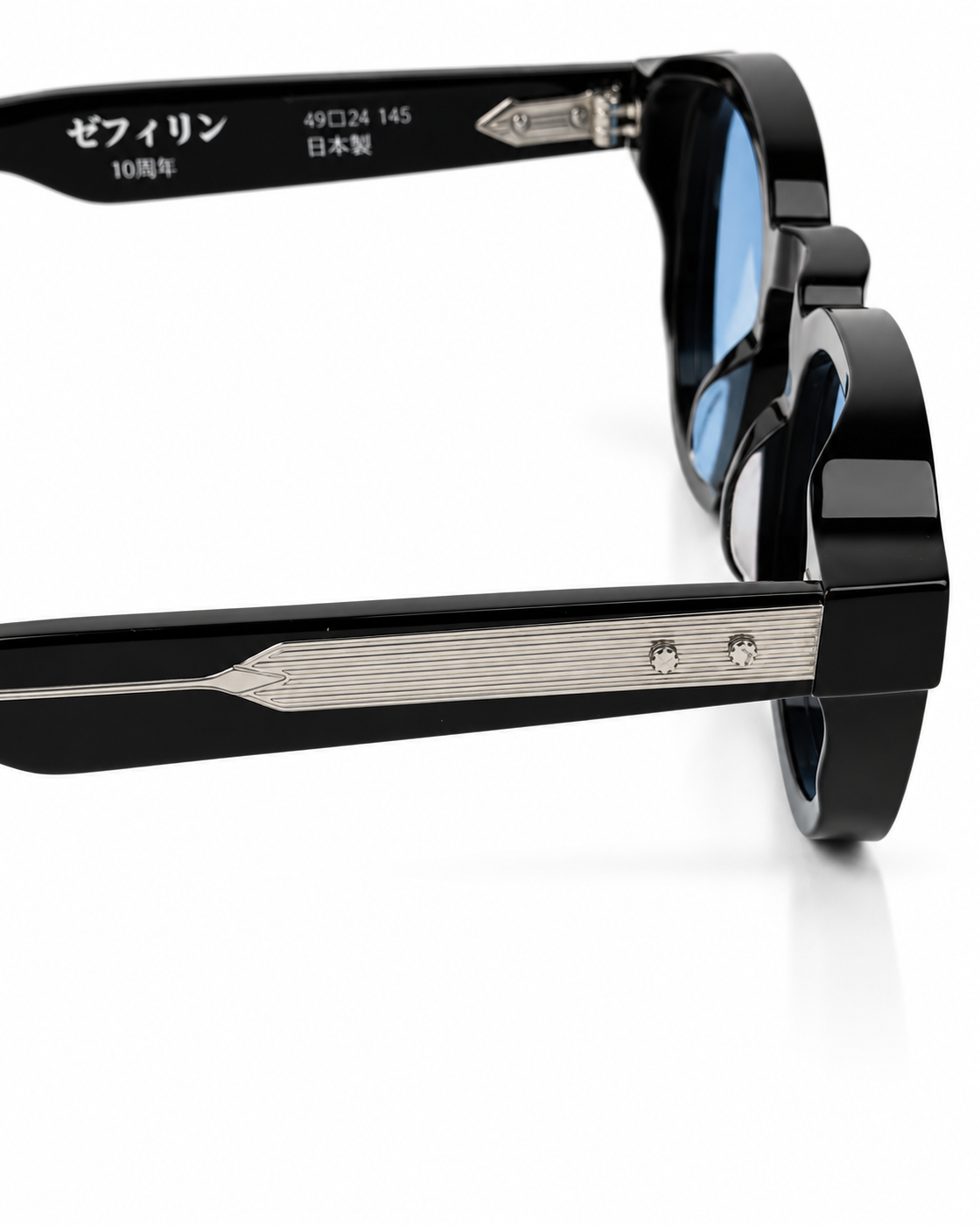 Jacques Marie Mage – ZEPHIRIN – 44 – Tortoise Blue – Acetate – Sunglasses – Unisex - Premium